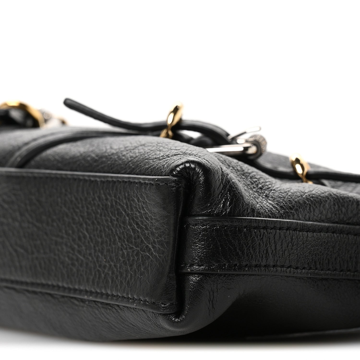 Givenchy Tumbled Calfskin Mini Voyou Boyfriend Party Bag Black 10 of 10