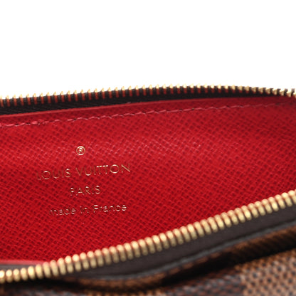 Louis Vuitton Damier Ebene Recto Verso Card Holder Red 6 of 7