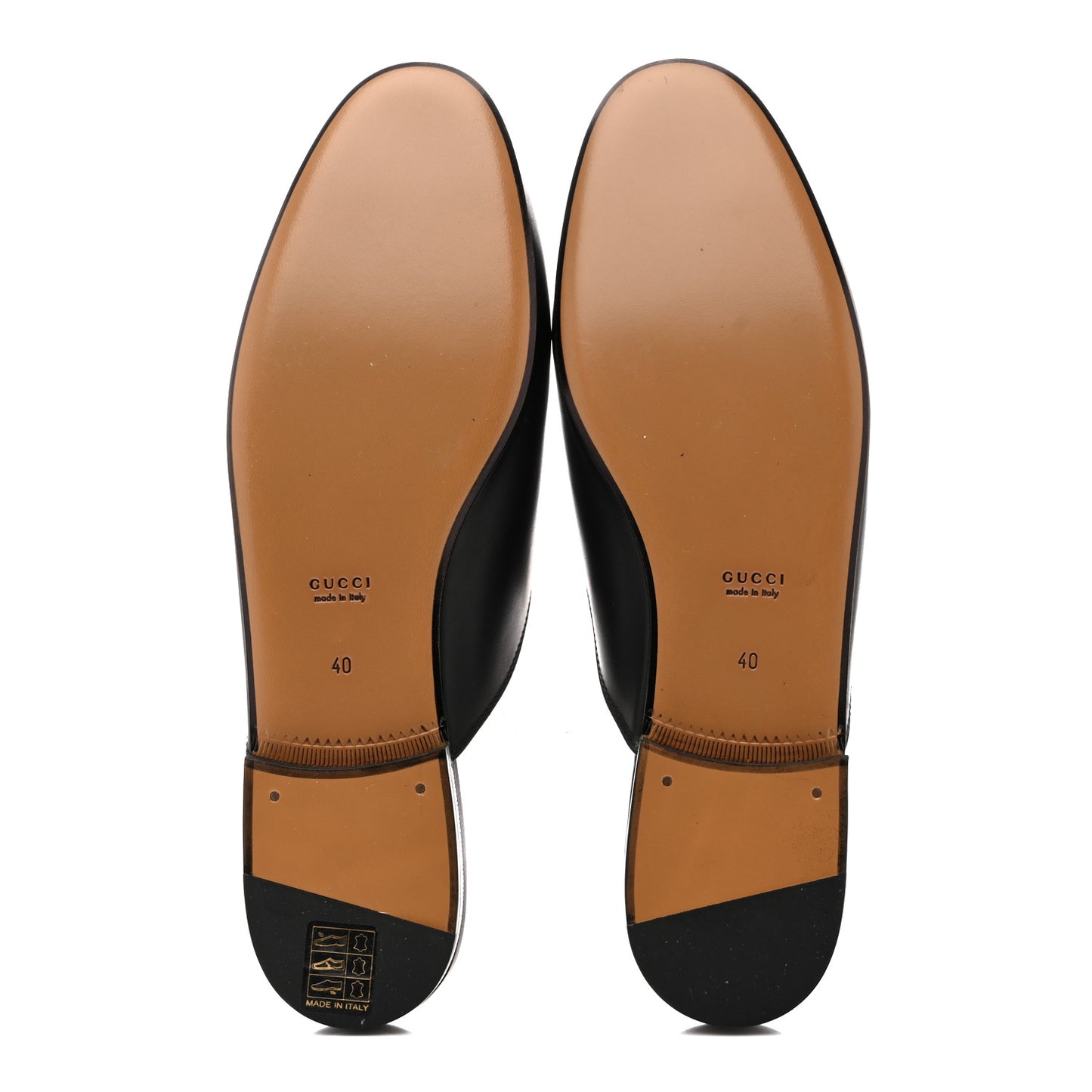 Calfskin Womens Princetown Slippers 40 Black