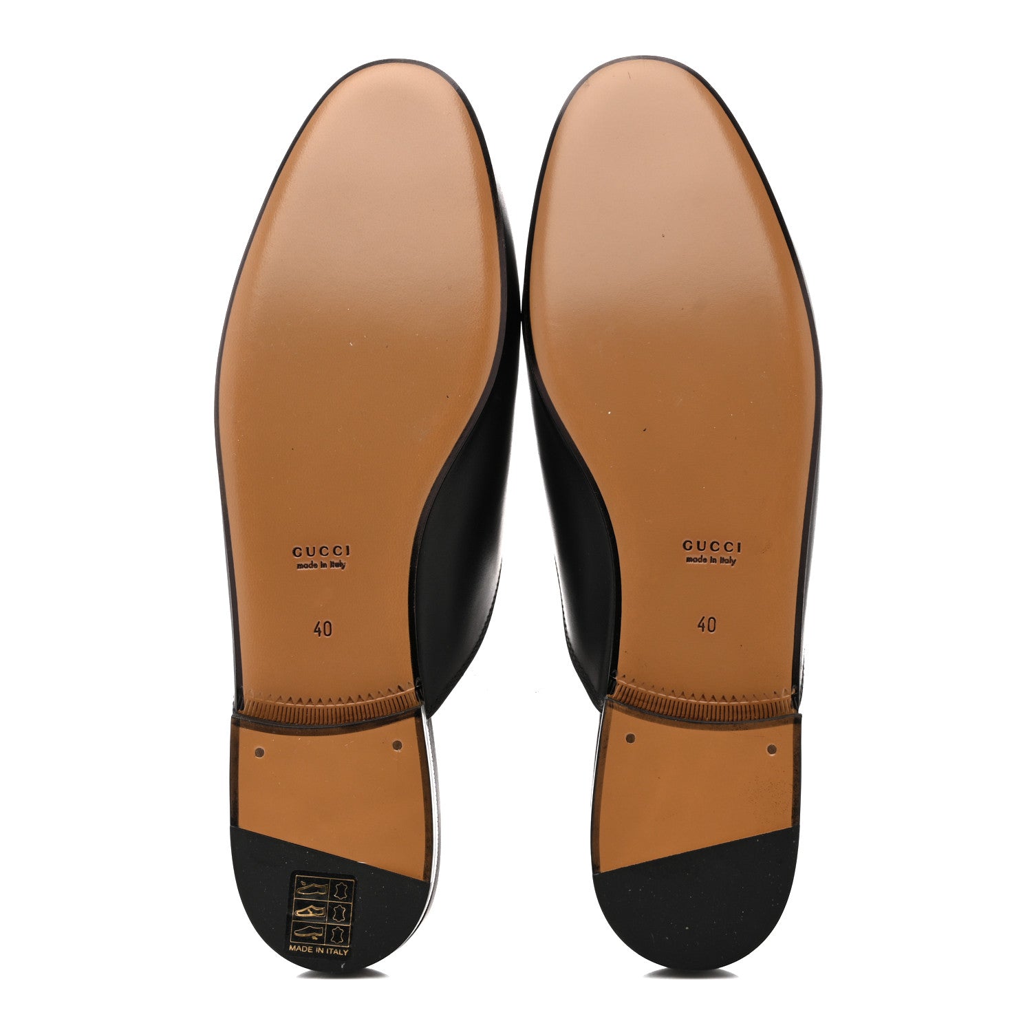 Gucci Calfskin Womens Princetown Slippers 40 Black 6 of 10