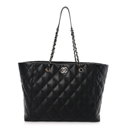 Chanel Caviar Quilted Large Shopping Tote Black 1 of 11