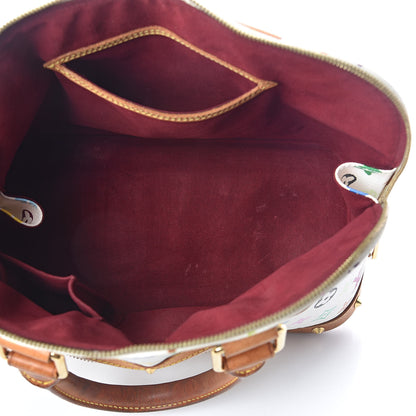 Louis Vuitton Monogram Multicolor Alma White 6 of 14