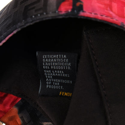 Fendi Zucchino Vitello Floral Mini Forever Mama Baguette Black Multicolor 10 of 12