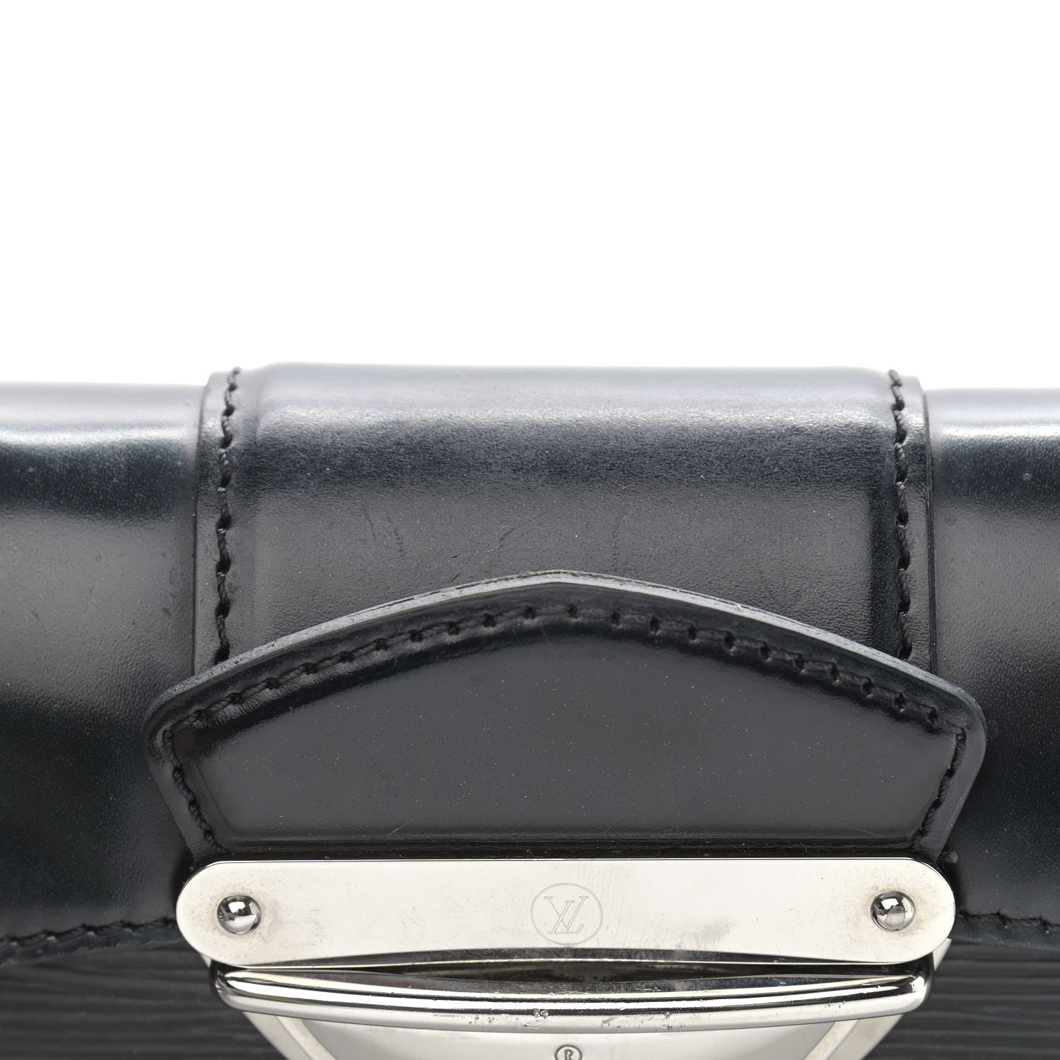 Louis Vuitton Epi Montaigne Clutch Black 13 of 14