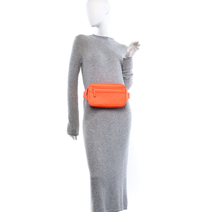 Gucci Rubber Effect Monogram GG Belt Bag New Orange Fluo 2 of 10