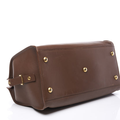 Saint Laurent Calfskin Medium Classic Y Cabas Brown 4 of 10