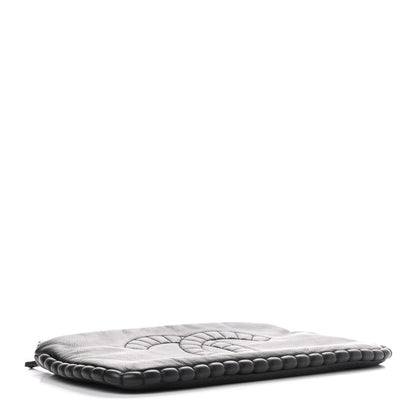 Chanel Calfskin On the Bund Pochette Black 4 of 16