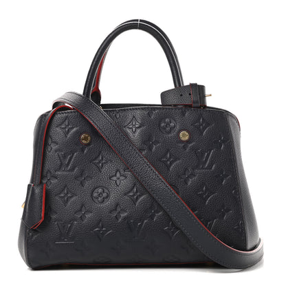 Louis Vuitton Empreinte Montaigne BB Marine Rouge 1 of 18