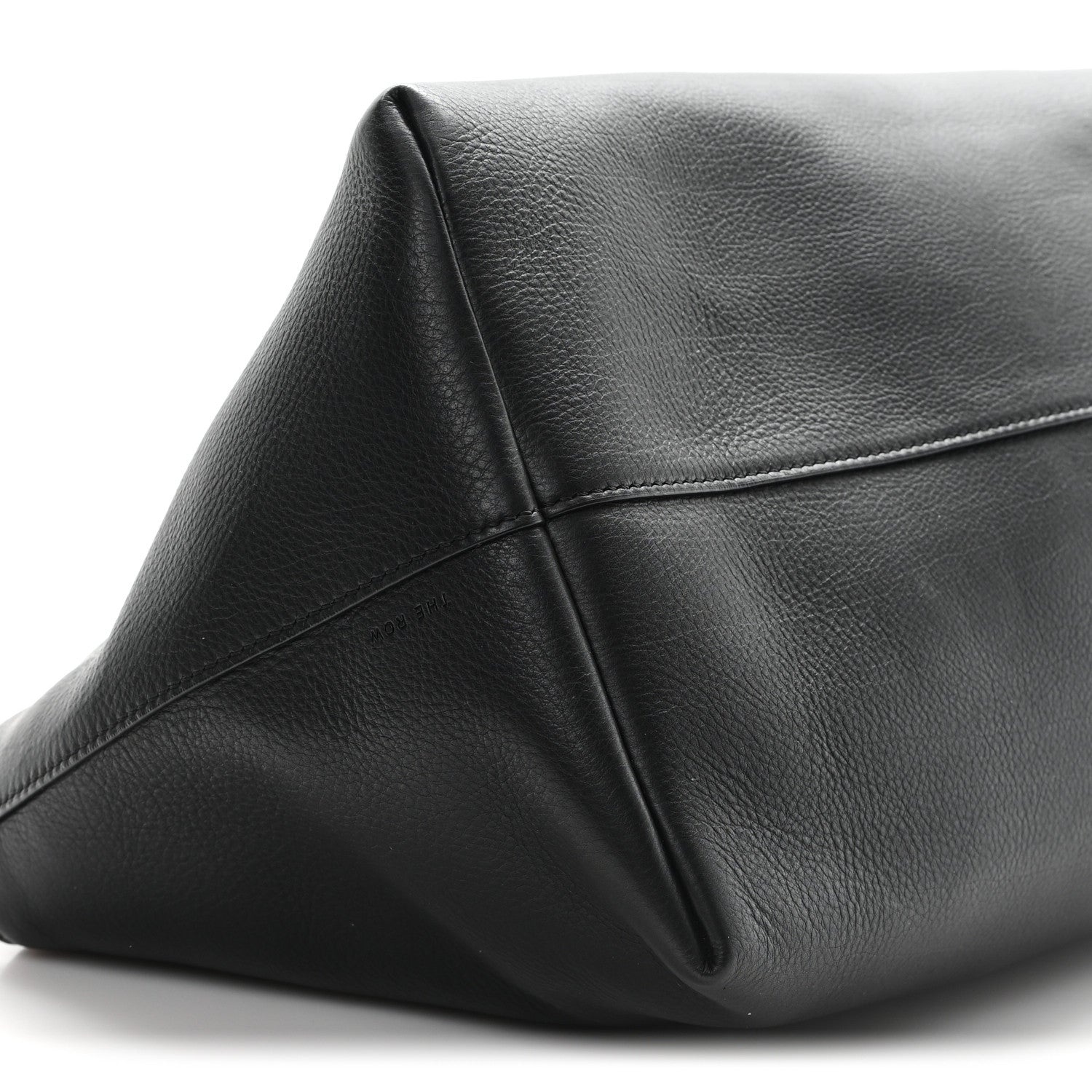The Row Grained Calfskin Terrasse Bag Black 8 of 10