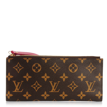 Louis Vuitton Monogram Adele Wallet Fuchsia 1 of 7