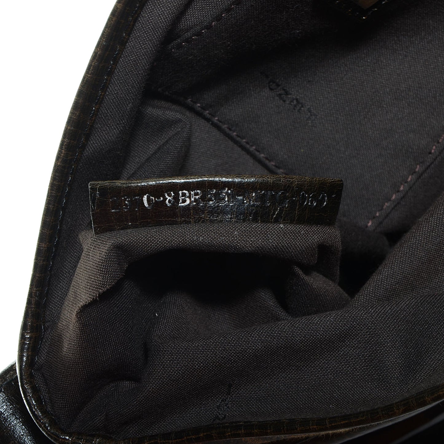 Zucca B Bis Flap Bag Tobacco Castagna