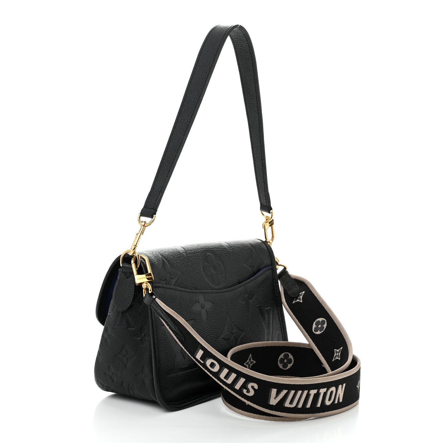 Louis Vuitton Empreinte Monogram Giant Diane Black 3 of 9