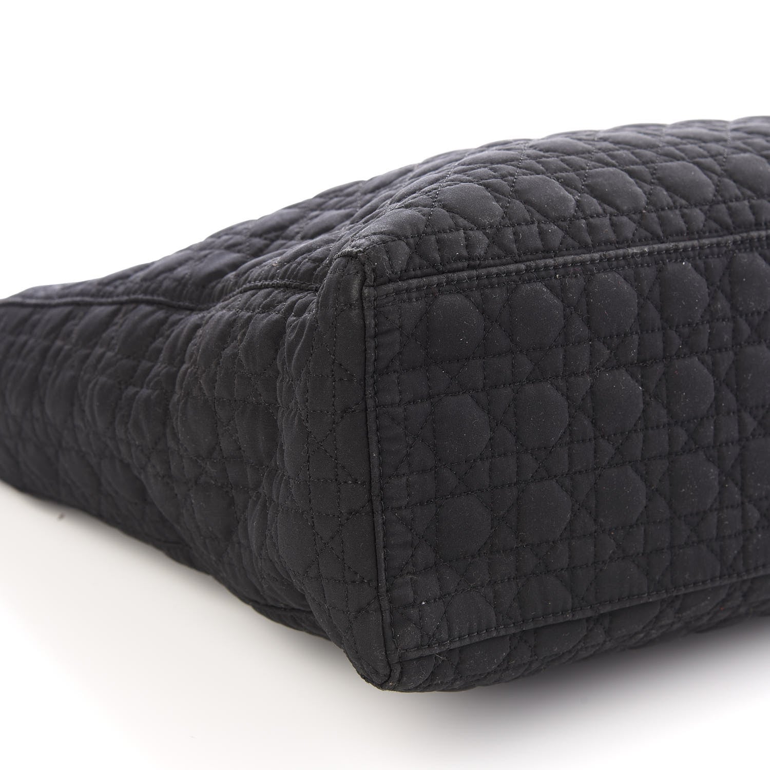 Christian Dior Nylon Cannage Large Lady Dior Black 5 of 8