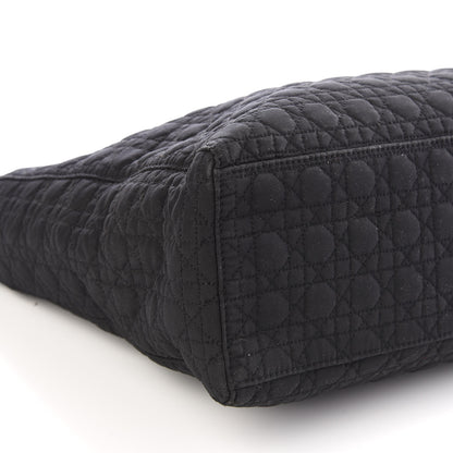 Christian Dior Nylon Cannage Large Lady Dior Black 5 of 8