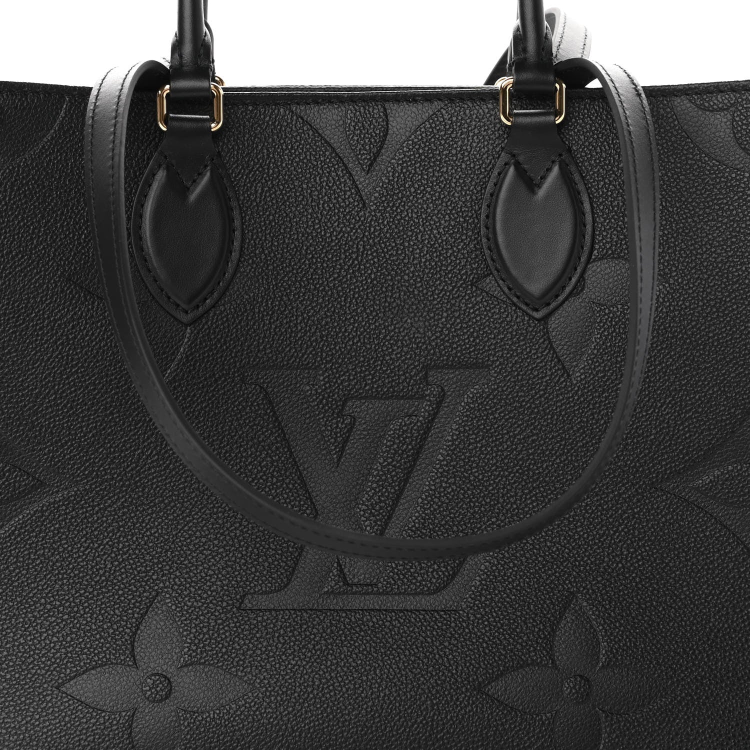 Louis Vuitton Empreinte Monogram Giant Onthego MM Black 7 of 8