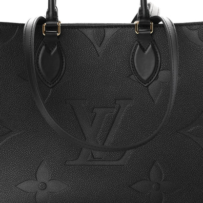 Louis Vuitton Empreinte Monogram Giant Onthego MM Black 7 of 8