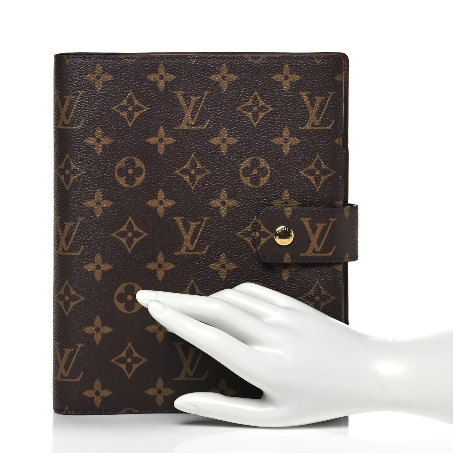 Monogram Large Ring Agenda Cover