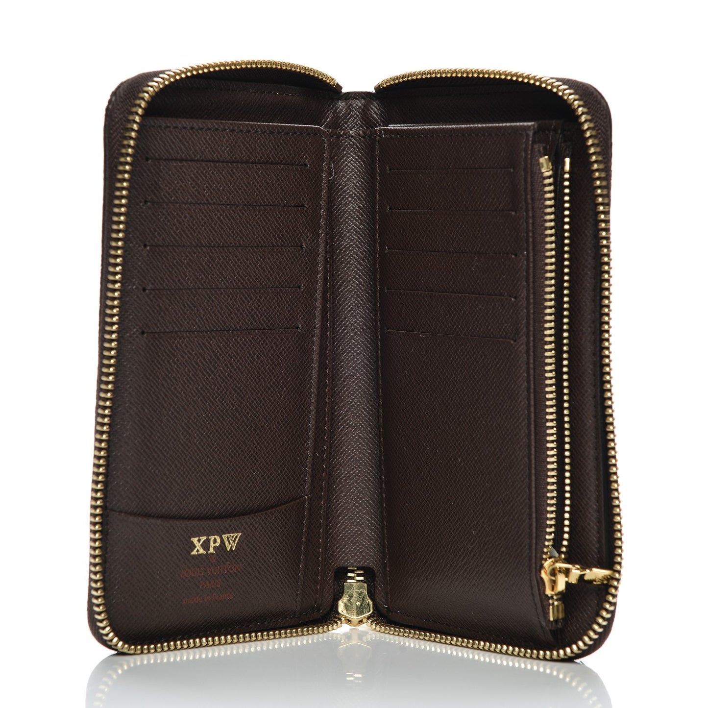 Damier Ebene Zippy Compact Wallet