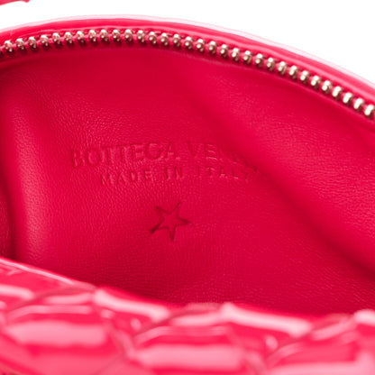 Bottega Veneta Patent Nappa Intrecciato Mini Jodie Candy Stripe 6 of 11