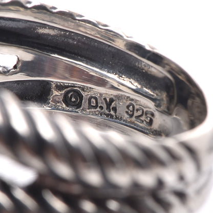 David Yurman Sterling Silver Diamond Black Onyx 11mm Albion Ring 52 6 4 of 6