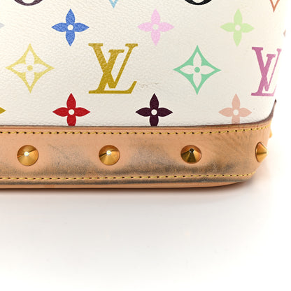 Louis Vuitton Monogram Multicolor Alma White 10 of 10
