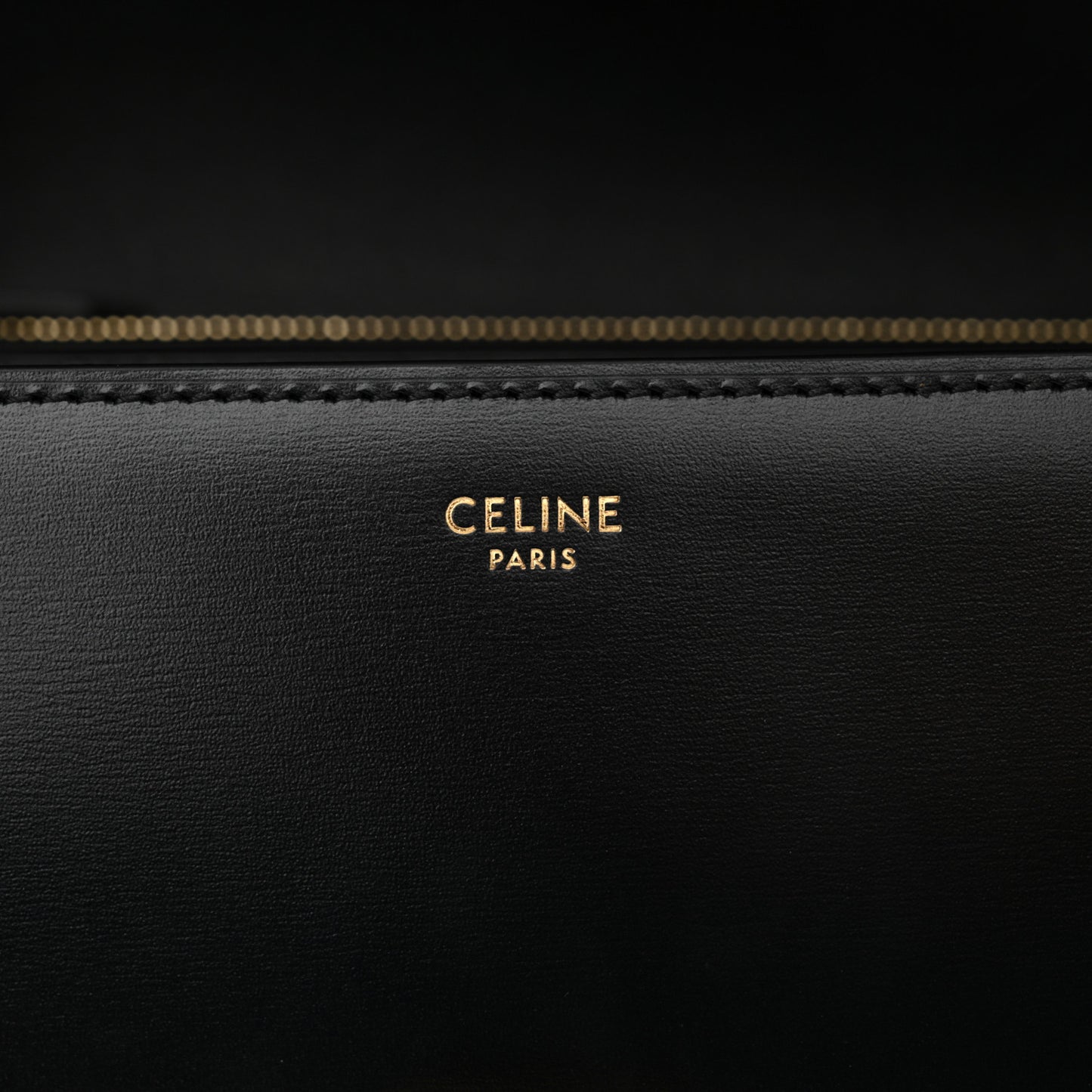 Box Calfskin Medium Classic Box Flap Bag Black