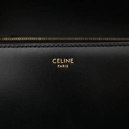 Celine Box Calfskin Medium Classic Box Flap Bag Black 6 of 11