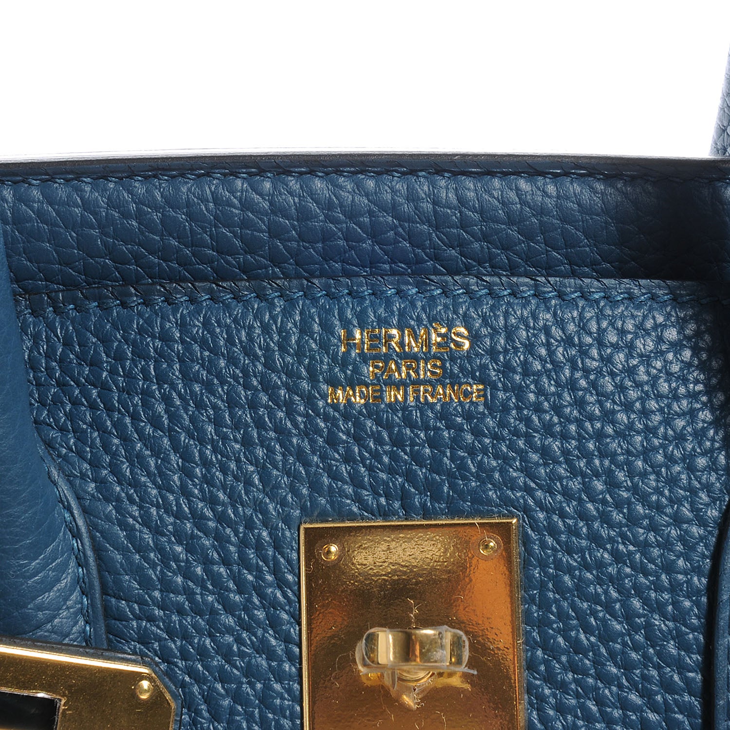 Hermes Taurillon Clemence Birkin 35 Colvert 6 of 10