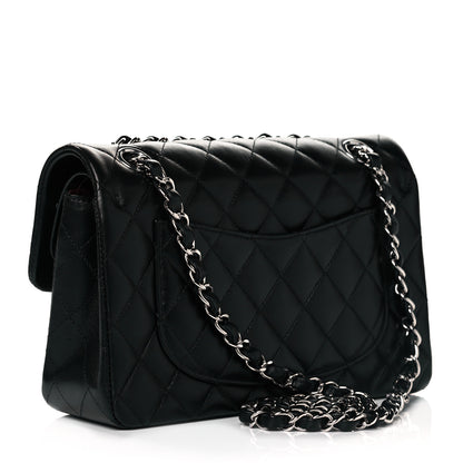 Chanel Lambskin Quilted Small Double Flap Black 3 of 11