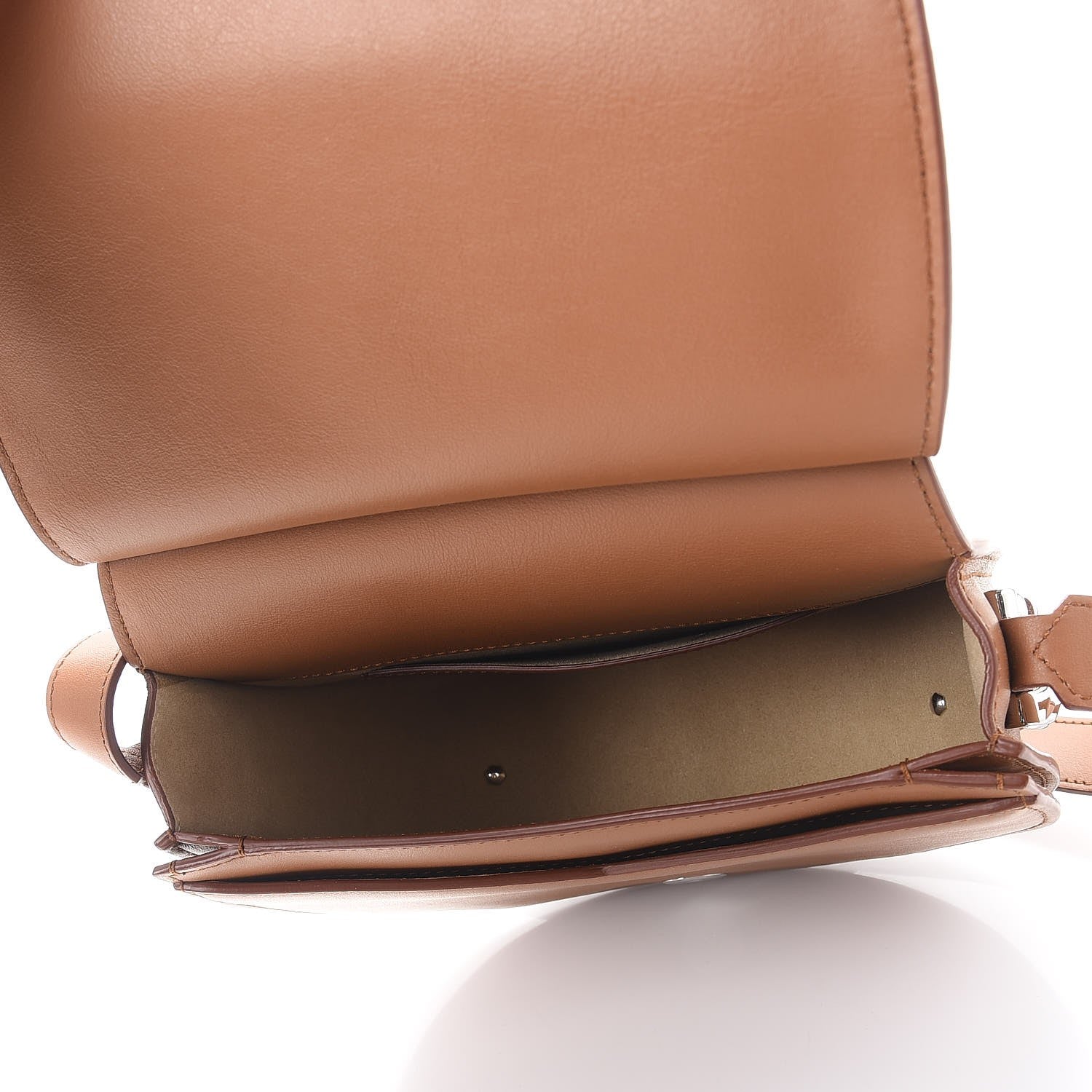 Givenchy Calfskin Mini Infinity Saddle Bag Cognac 5 of 7