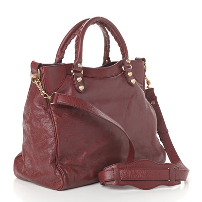 Balenciaga Agneau Giant 12 Gold Hardware Velo Rouge Cerise 3 of 8