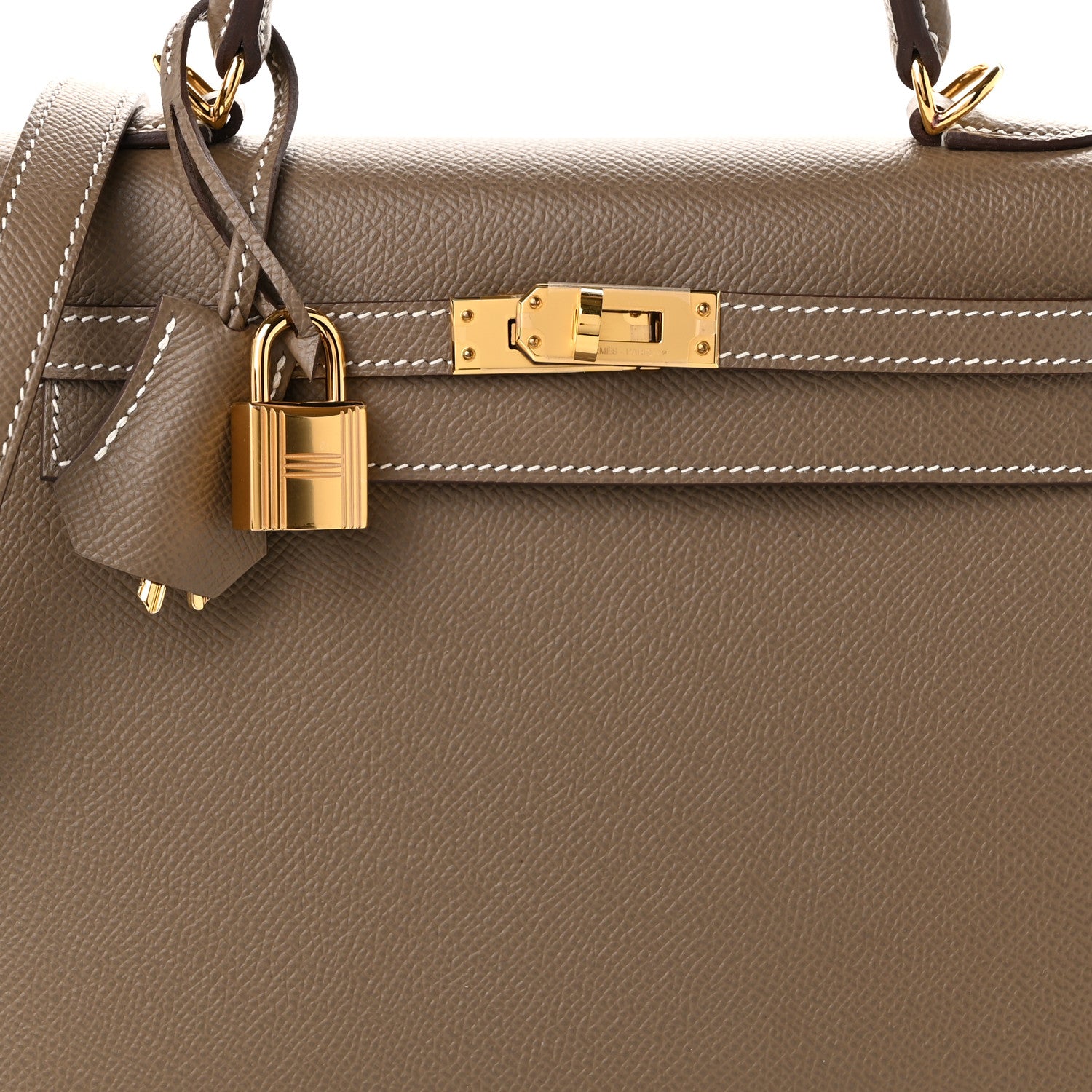 Hermes Epsom Kelly Sellier 25 Etoupe 8 of 11