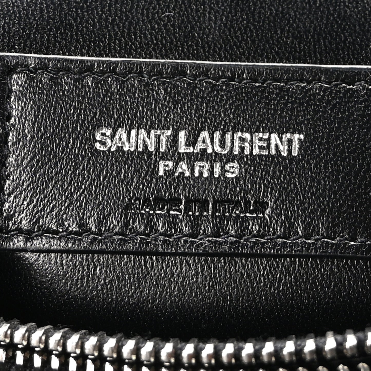 Calfskin Y Quilted Monogram Small Loulou Chain Satchel Black