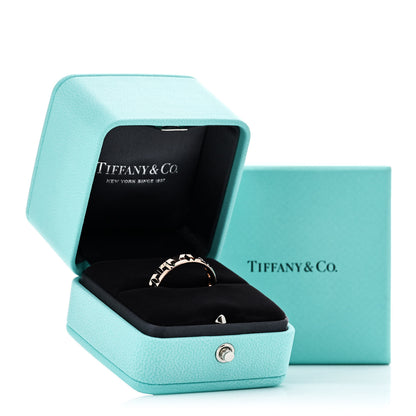 Tiffany 18K Rose Gold T True Wide Ring 66 11.5 5 of 5