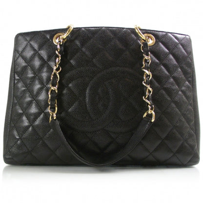 Chanel Caviar Grand Shopping Tote GST Black 1 of 10