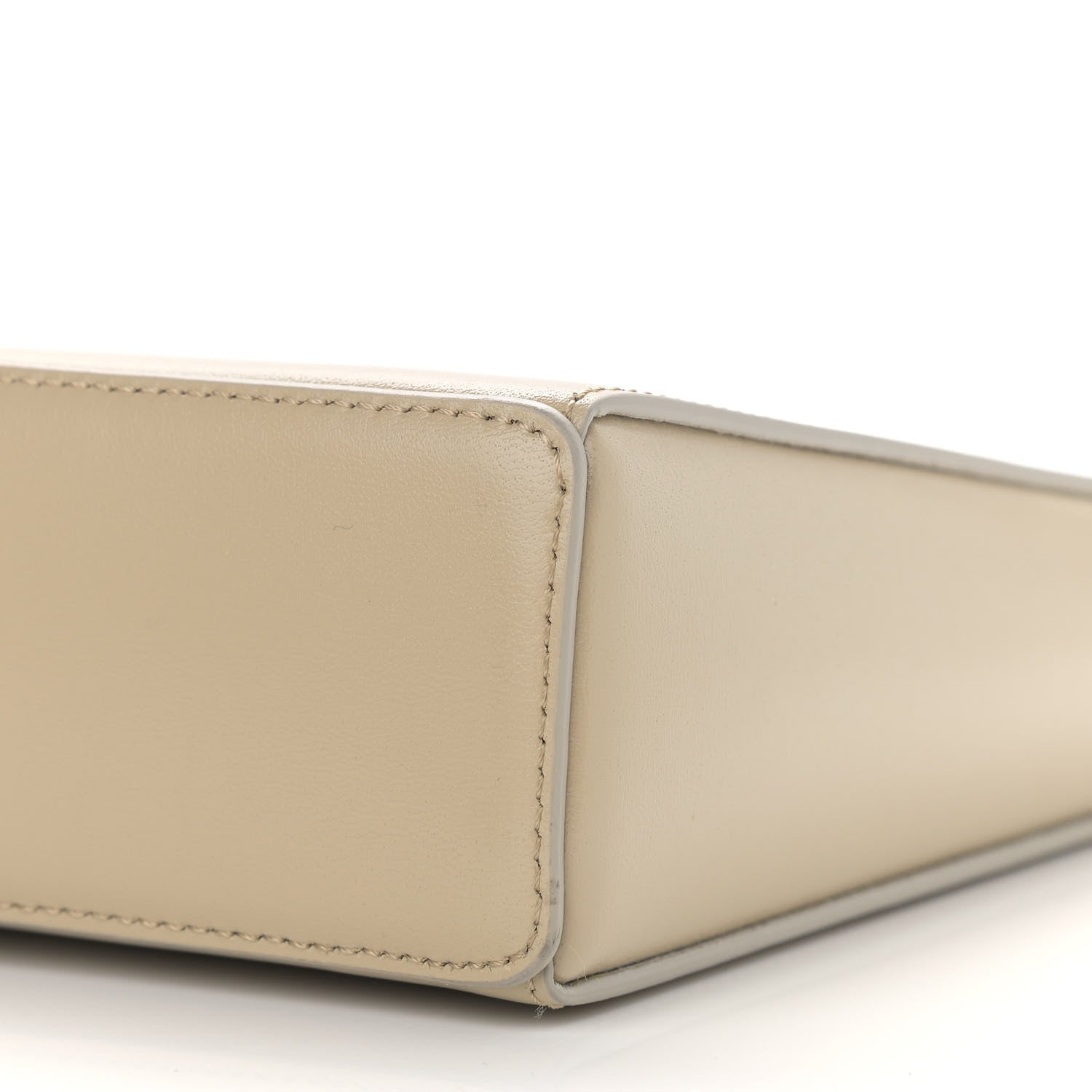 Givenchy Box Calfskin Small Cut Out Shoulder Bag Beige 8 of 9