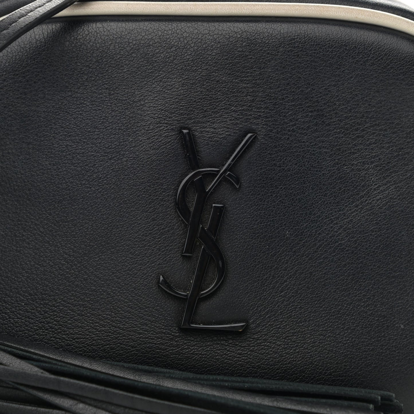 Nappa Monogram Blogger Bag Black White