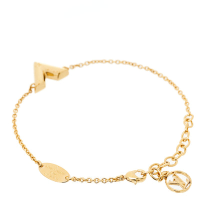 Louis Vuitton Essential V Bracelet Gold 2 of 3