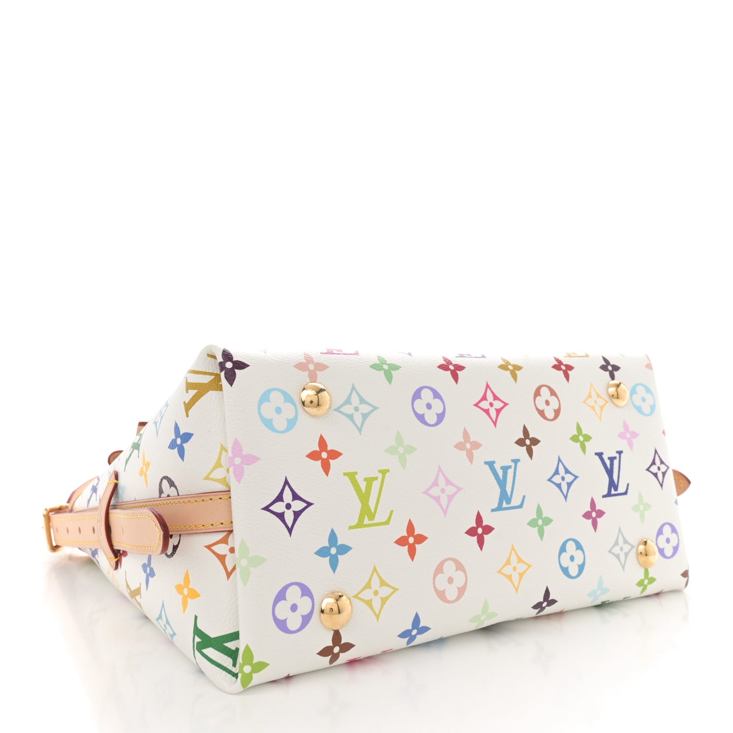 LV X TM Monogram Multicolor CarryAll PM White
