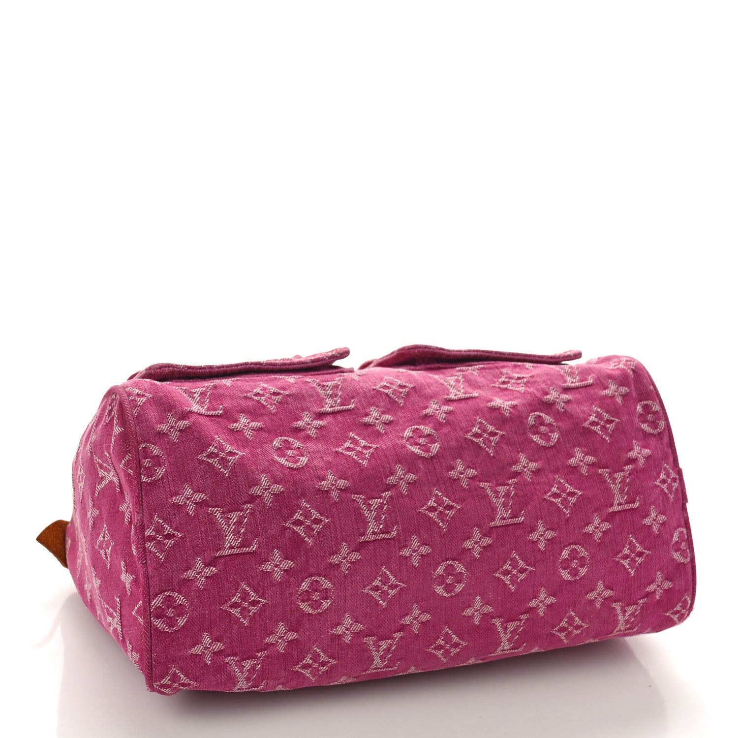 Louis Vuitton Monogram Denim Neo Speedy Fuchsia 4 of 11