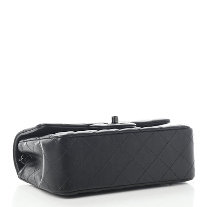 Chanel Lambskin Quilted Mini Rectangular Flap So Black 4 of 9