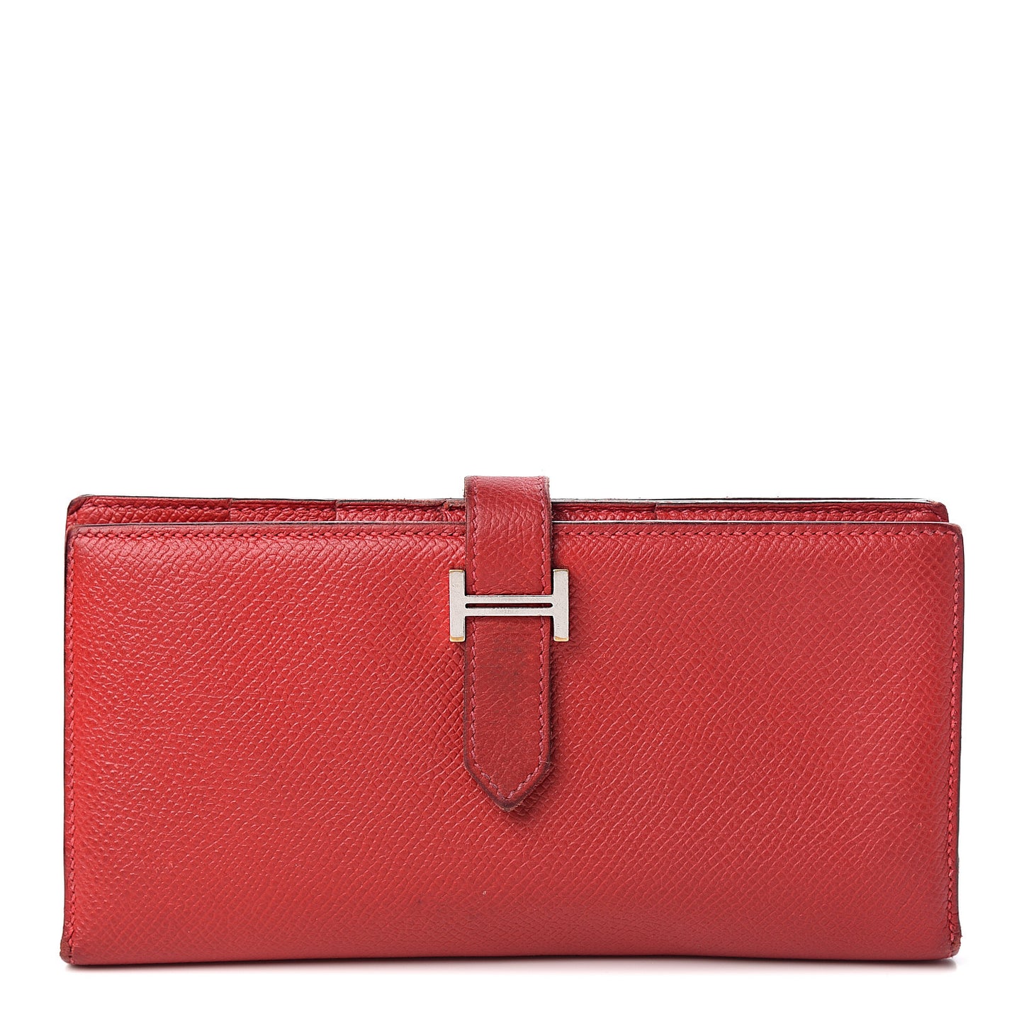 Epsom Bearn Gusset Wallet Rouge Casaque