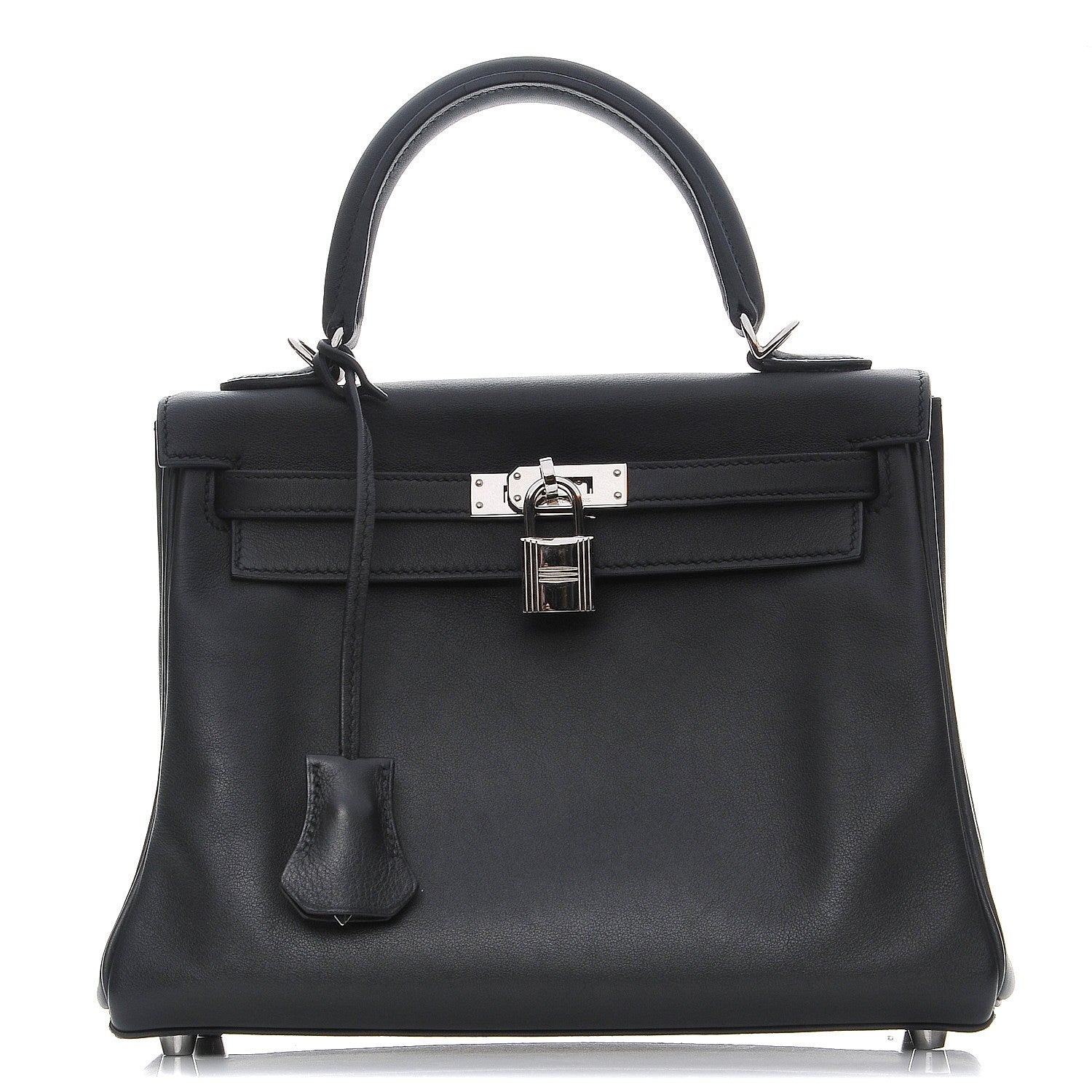 Hermes Swift Kelly Retourne 25 Black 1 of 27