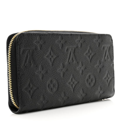 Louis Vuitton Empreinte Zippy Wallet Black 3 of 7