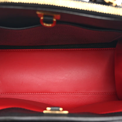 Louis Vuitton Taurillon City Steamer PM Black Rouge 5 of 10