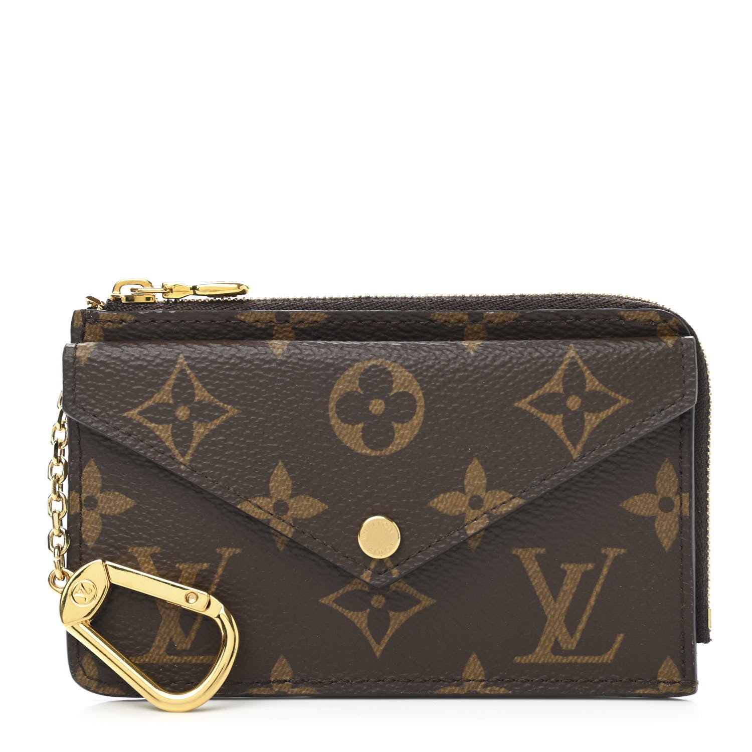 Louis Vuitton Monogram Recto Verso Card Holder Black 1 of 7