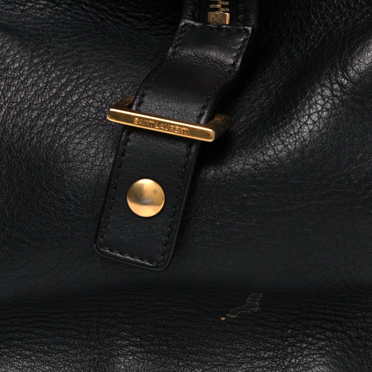 Calfskin Small Classic Y Cabas Black