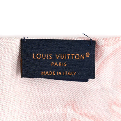 Louis Vuitton Silk Monogram Confidential Bandeau Light Pink 3 of 4