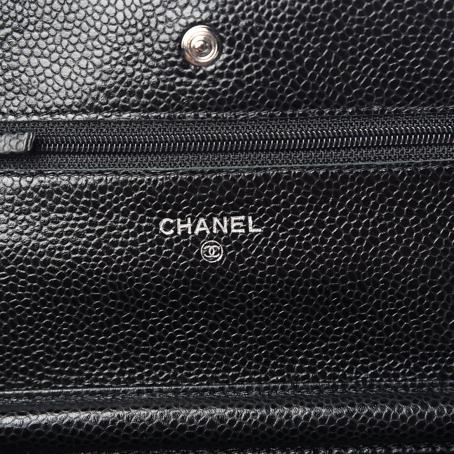 Chanel Caviar Quilted Wallet On Chain WOC Black 6 of 11