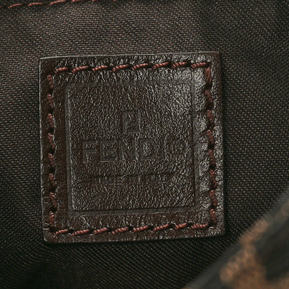 Fendi Zucca Mini Half Moon Baguette Tobacco 6 of 9